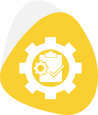 Custom output icon representing personalized service delivery