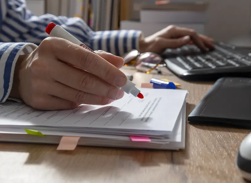 Deep structural editing process displayed visually