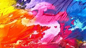 Color palette showing emotional triggers like hunger and excitement