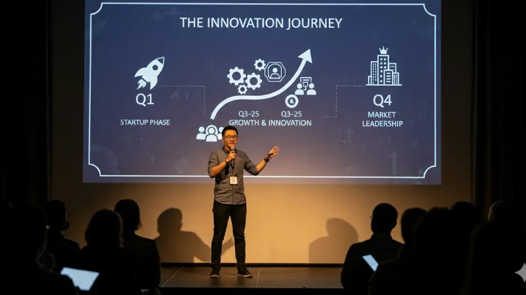 Transforming boring presentations into engaging stories