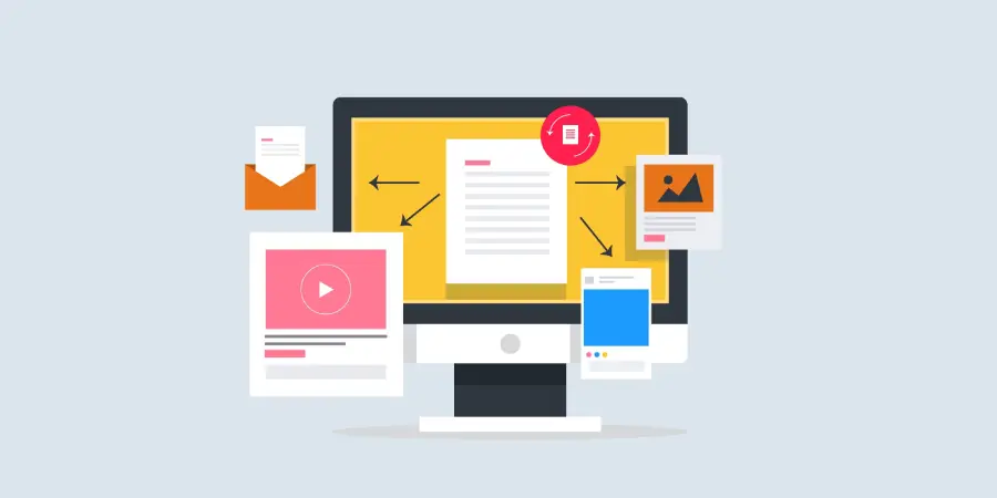 Content repurposing strategy across digital platforms into various formats