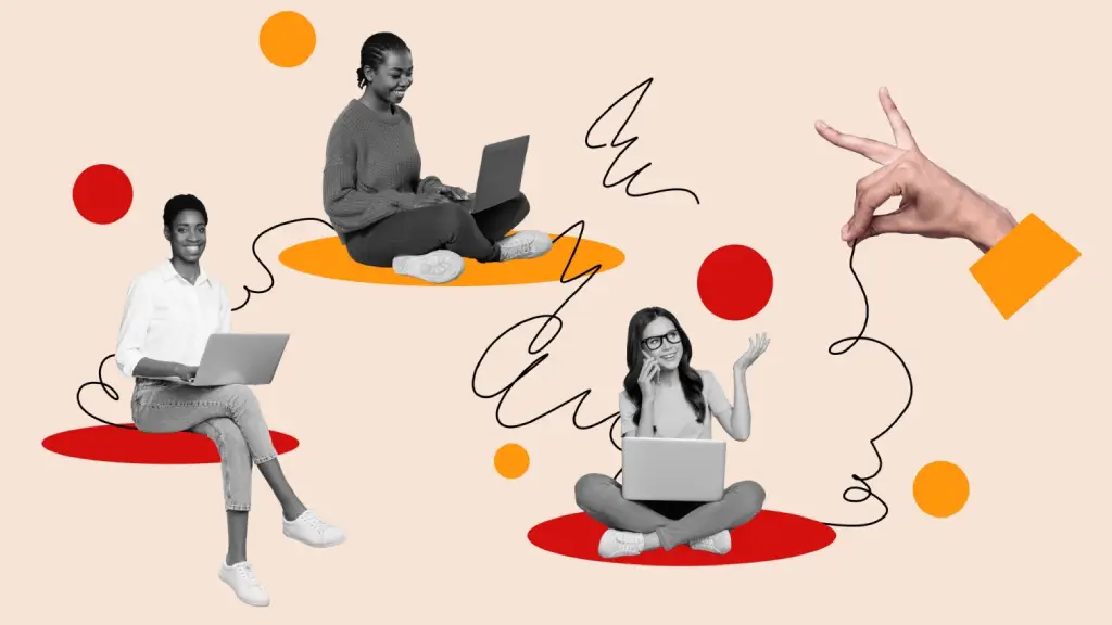 subject matter experts in editing working on laptops