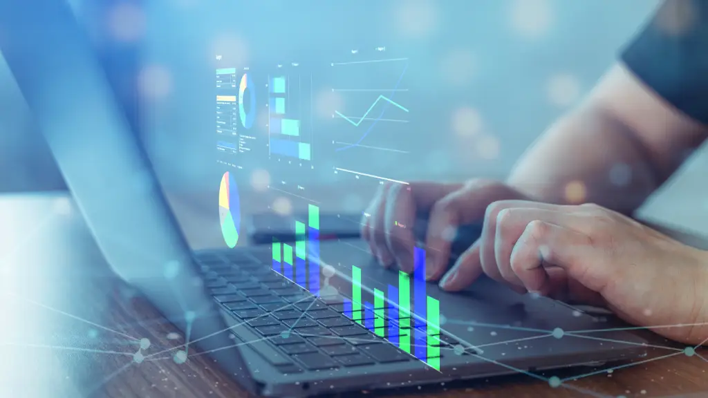 Minimal annual report design layout with bold typography and clean white space