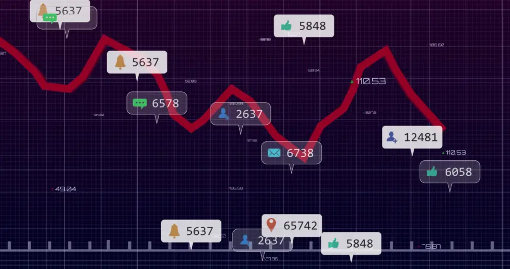 facebook content creation analytics showing engagement metrics and performance insights