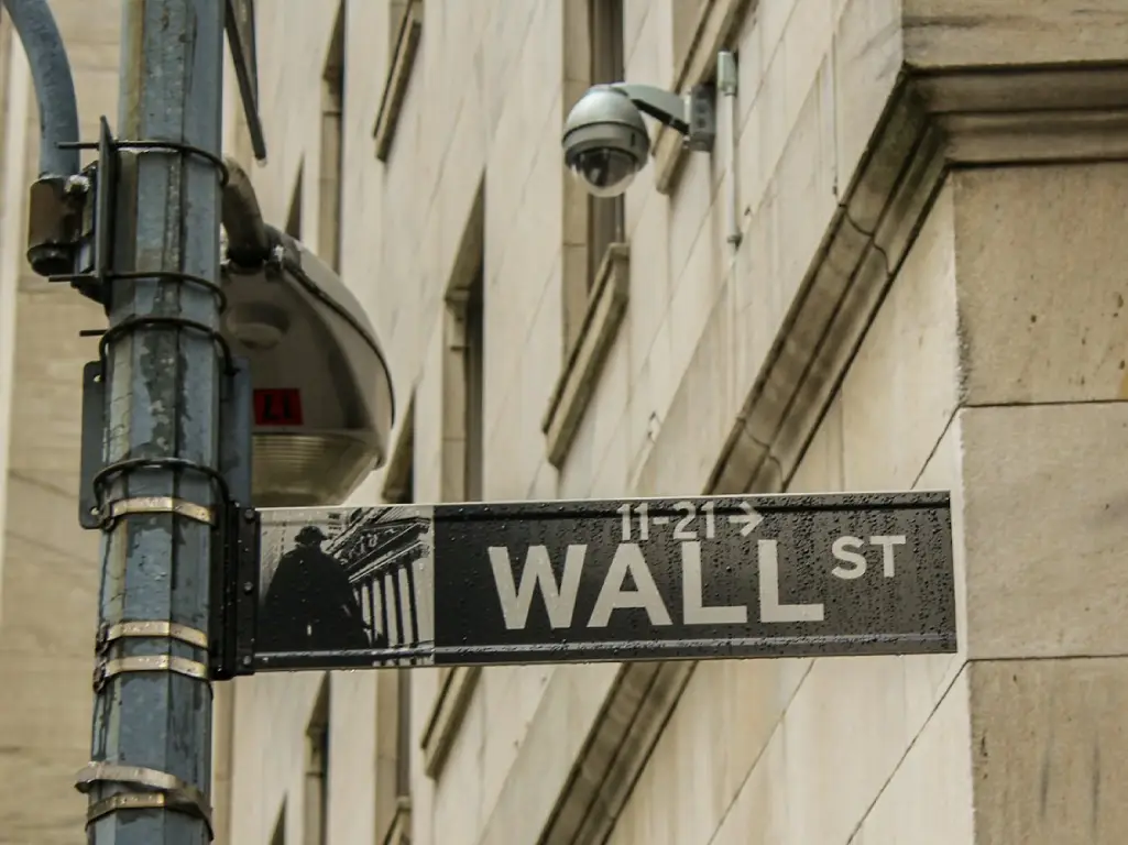 Wall Street sign representing modern investment research reports and source attribution practices